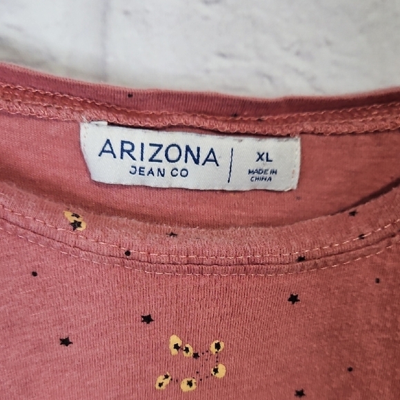 Arizona Jean Company Women's Tee in Warm Rose - Picture 4 of 5